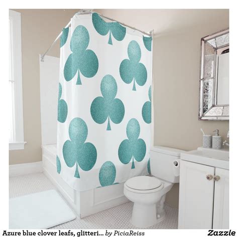 Clover shower curtains - There are approximately 300 species of clover occurring in nearly every part of the world, including agriculturally significant species such as the red clover, alsike clover and wh...